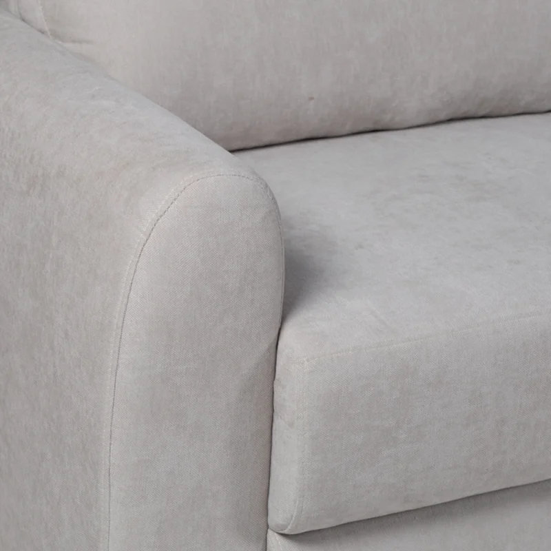 Rinconera Elyon - Tela Microfibra - Chaise derecho - 9248 (Beige) en Beige - Sillones y sofás, Uruguay | NYR, vista 3