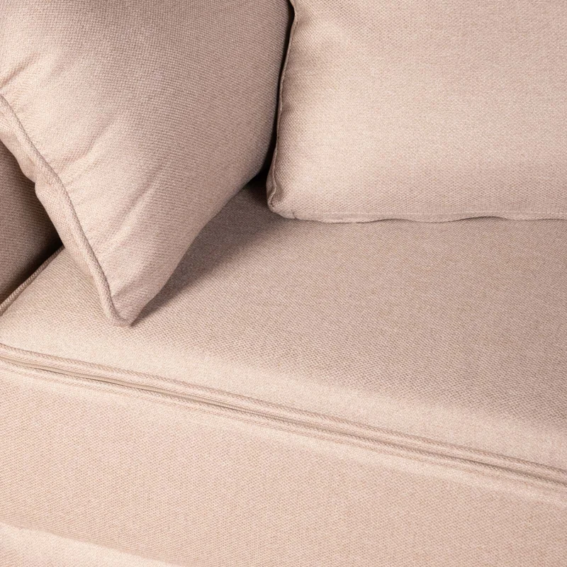 Sofá Cama Tela Natural-beige Alabama Beige en Beige - Sillones y sofás, Uruguay | Divino, vista 7