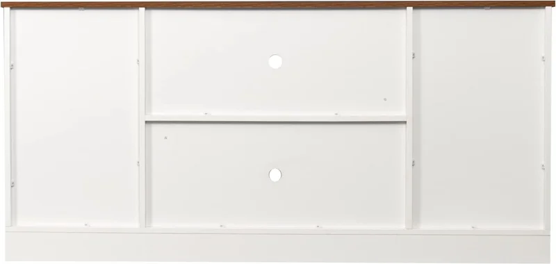 Rack de tv Ohio en Blanco - Muebles para TV, Uruguay | La Cueva Muebles, vista 5