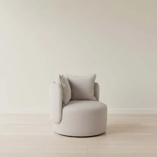 Butaca 1 Cuerpo Tela Natural-beige Luna Natural en Beige - Sillones y sofás, Uruguay | Divino