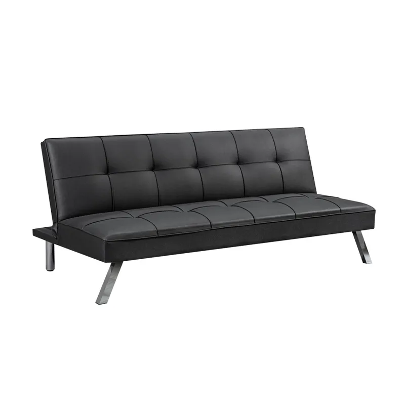 Sofa Cama Volcable Pu Con Patas Metal Metalicas - Sillones y sofás, Uruguay | Soy Hogar