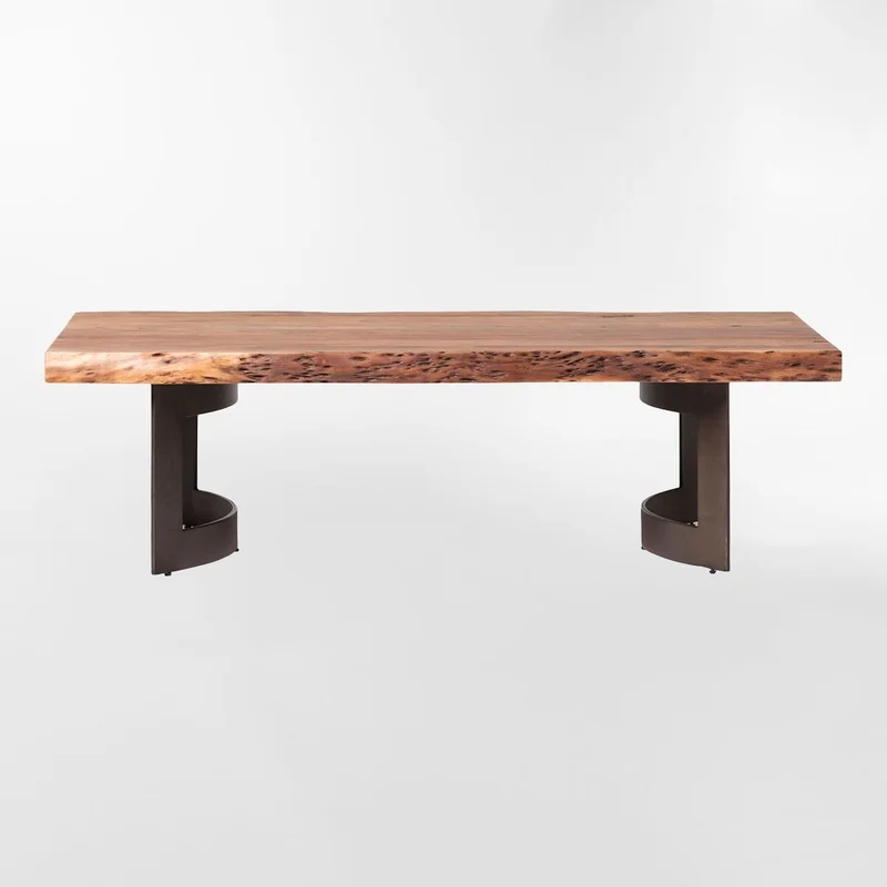 Mesa de centro BENT Marrón en Marrón - Mesas de comedor, Uruguay | Viasono, vista 3