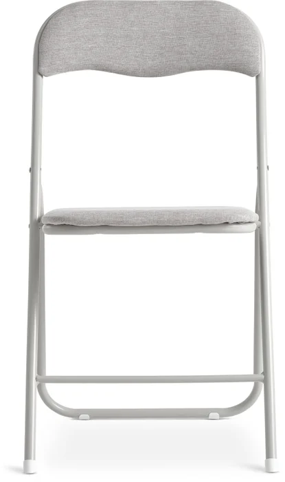 Silla plegable VIUF tela arena cl/acero en Beige - Sillas, Uruguay | JYSK, vista 2