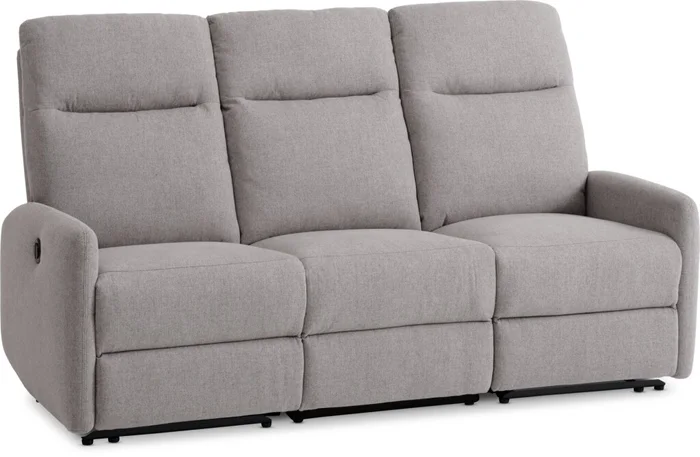 Sofá VONSILD 3 cuerpos reclinable eléctr gris en Gris - Sillones y sofás, Uruguay | JYSK