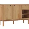 Aparador 2P/1C y nicho Mel/Gris Linea Nordica en Madera Maciza en Gris - Comedor, Uruguay | Que Sal Muebleria, vista 15 de 16