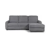 Rinconera Elyon - Tela Microfibra - Chaise derecho - 9250 (Grafito) en Gris - Sillones y sofás, Uruguay | NYR, vista 2 de 3