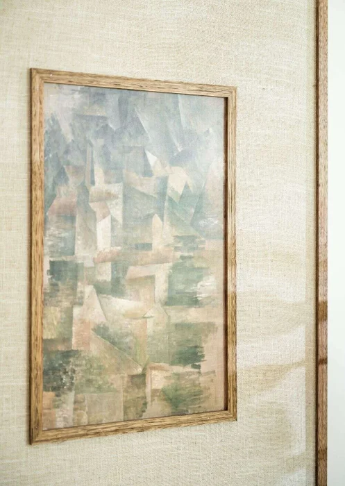CUADRO ABSTRACTO - PASSPARTOUT DE LIENZO - 79 X 62 CMS en Multicolor - Decoración de pared, Uruguay | La Iberica, vista 2
