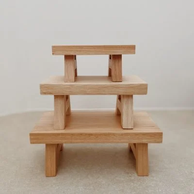 Banquito 4p de 15 cm en Madera natural - Decoración, Uruguay | Dreams On Time, vista 10