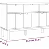 Aparador 3P y 3C Mel/Gris Linea Nordica en Madera Maciza - Comedor, Uruguay | Que Sal Muebleria, vista 5 de 16