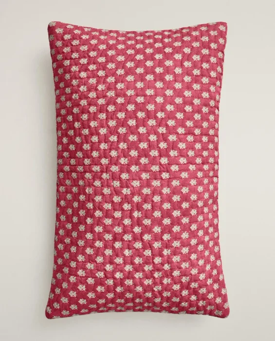 FUNDA COJÍN ALGODÓN FLORES | KATHARINE POLE en Rosa - Textiles, Uruguay | Zara Home, vista 2