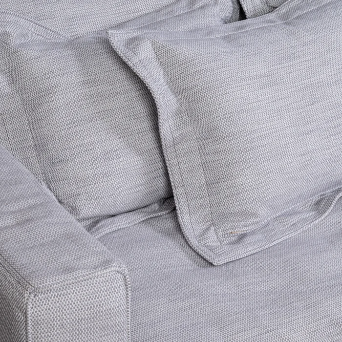 Sofá 3 Cuerpos Tela-premium Gris Lazy en Gris - Sillones y sofás, Uruguay | Divino, vista 4