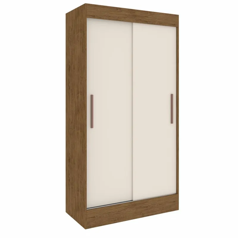 Ropero Placard 2 Puertas Corredizas 2 Cajones Dormitorio en Madera natural - Roperos y placares, Uruguay | Soy Hogar
