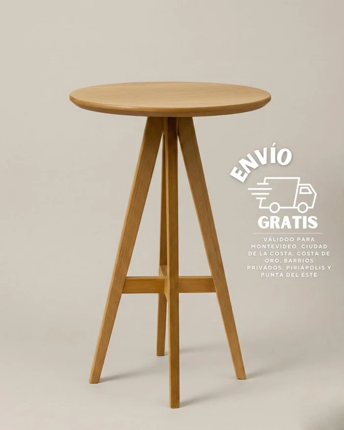 Mesa Alta/ Barra Cádiz en Verde, Rojo - Muebles, Uruguay | Indrana, vista 2