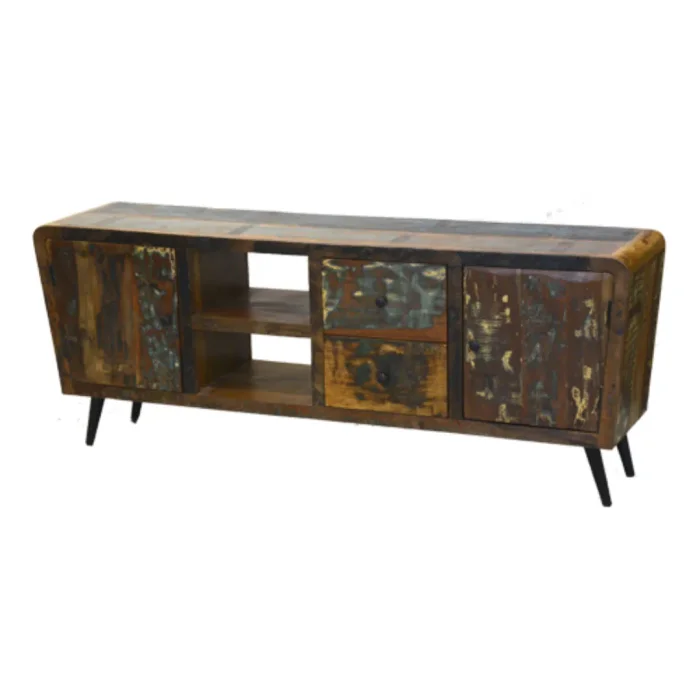 R17B Rack 180x40x70 en Multicolor - Muebles para TV, Uruguay | Victoriana