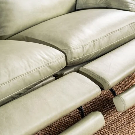 Sillón Reclinable Cuero Veneto Aqua - Sillones y sofás, Uruguay | Aihaus, vista 3