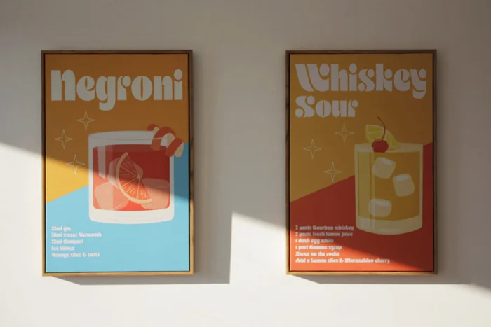 lámina whiskey sour en Multicolor - Decoración de pared, Uruguay | Proyecto Forma, vista 2