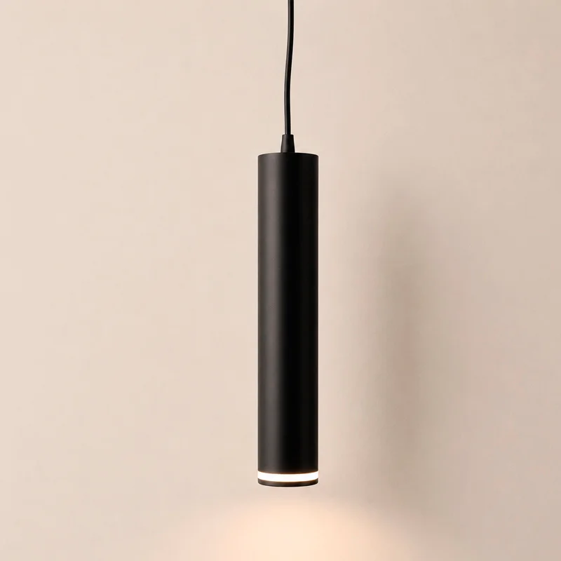 Colgante tubular Lira - unidad en Negro - Lámparas colgantes, Uruguay | Alta Gracia Deco, vista 3