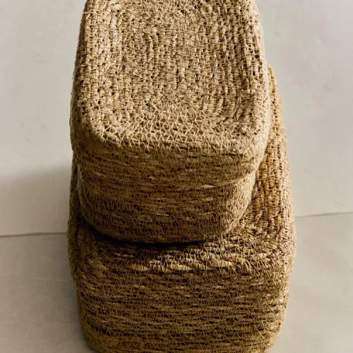 CESTA SEAGRASS TAPA - Canastos, Uruguay | Zara Home