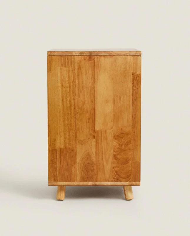 MESITA NOCHE MADERA en Madera natural - Mesas de luz, Uruguay | Zara Home, vista 5