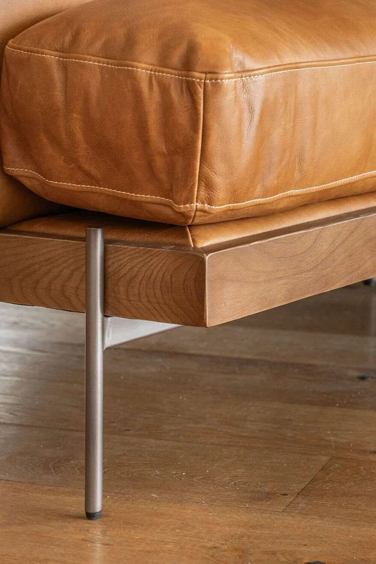 SILLON COSMOPOLITAN - CUERO ITALIANO CARAMELO en Marrón - Sillones y sofás, Uruguay | La Iberica, vista 14