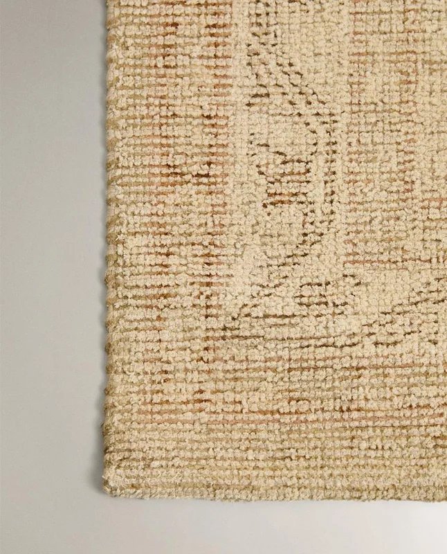 ALFOMBRA ALGODÓN en Beige - Alfombras, Uruguay | Zara Home, vista 3