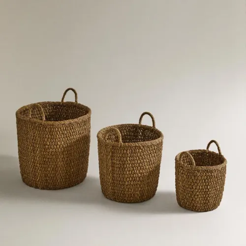 CESTA REDONDA - Canastos, Uruguay | Zara Home