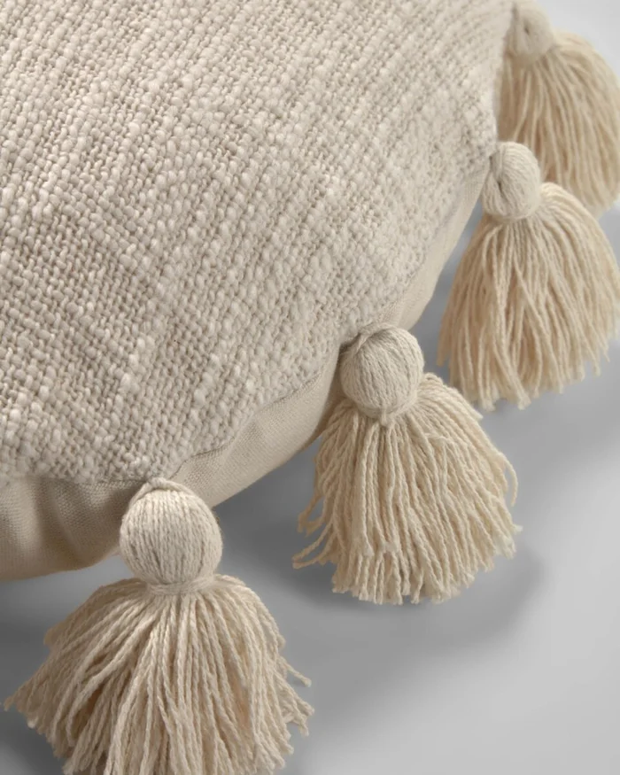 Almohadón Chiarina Ø 45 cm - beige en Beige, Uruguay | Kavehome, vista 2