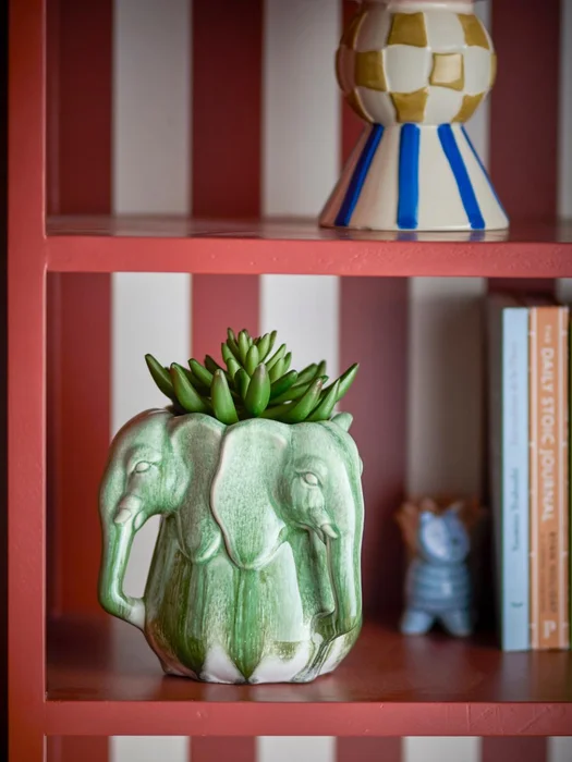 Maceta Pontus en Verde - Decoración, Uruguay | Martinika Deco
