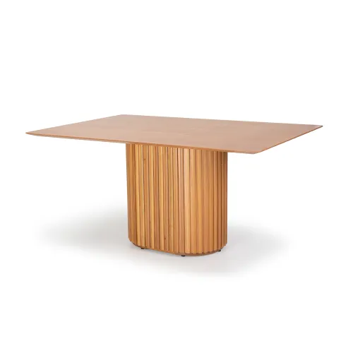 Mesa de comedor Living - 160 - Canela en Marrón - Mesas de comedor, Uruguay | NYR