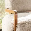 BUTACA WOOLY - WALNUT Y PELO LARGO en Beige - Butacas, banquetas y puffs, Uruguay | La Iberica, vista 8 de 23