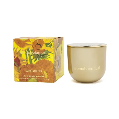 VELA VAN GOGH 310G SUNFLOWERS JENGIBRE DE LIMON - Velas y Portavelas, Uruguay | Koz