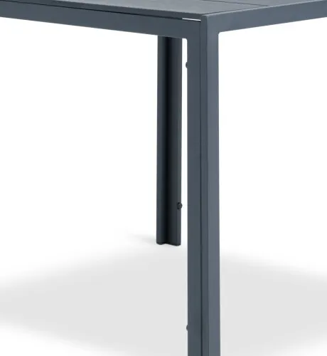 Mesa de jardín MADERUP A90xL90 negro en Negro - Muebles para el exterior, Uruguay | JYSK