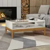 Mesa de centro Milán en Madera natural - Mesas de living, Uruguay | Satec, vista 1 de 2