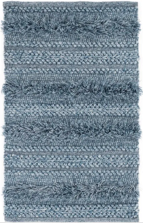 ZHARA STRIPE DENIM INTERIOR/EXTERIOR en Azul - Textiles, Uruguay | Sentido Jose Ignacio