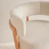 Butaca Chronos - Natural / Bouclee Creme en Beige - Butacas, banquetas y puffs, Uruguay | Fabrica Italiana, vista 3 de 3