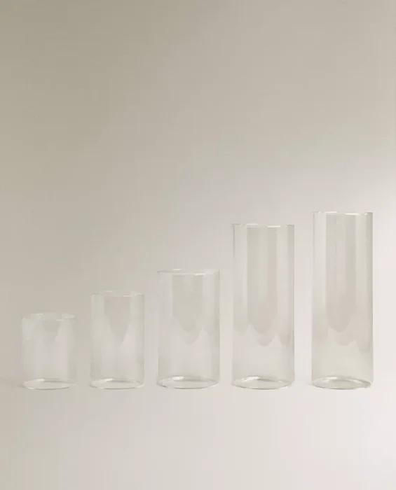 JARRÓN FAROLILLO BOROSILICATO - Velas y Portavelas, Uruguay | Zara Home, vista 2