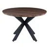 Mesa de Comedor Sfera - Roble Oscuro en Marrón - Mesas de comedor, Uruguay | NYR, vista 5 de 5