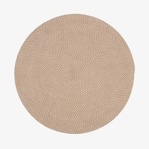 Alfombra Rodhe Ø 150 cm - beige en Beige - Textiles, Uruguay | Kavehome