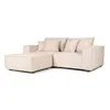 Sofá Modular Maia (3 módulos) - Tela Microfibra - 12072 (Beige) en Beige - Sillones y sofás, Uruguay | NYR, vista 1 de 7