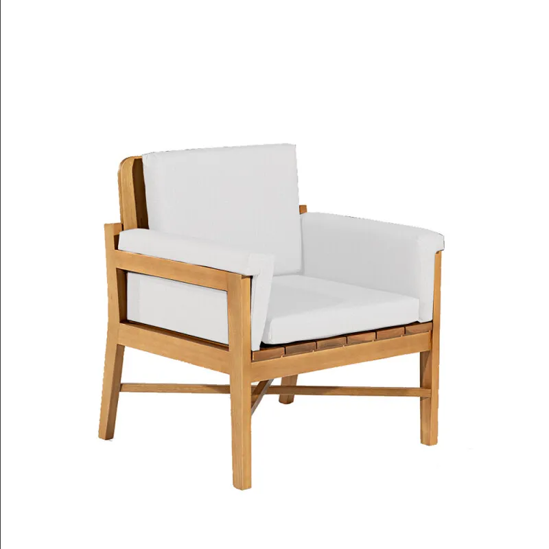 POLTRONA LACUNA ACQUABLOCK CRUDO 69x70x79CM JATOBA - Muebles para el exterior, Uruguay | Vinibel