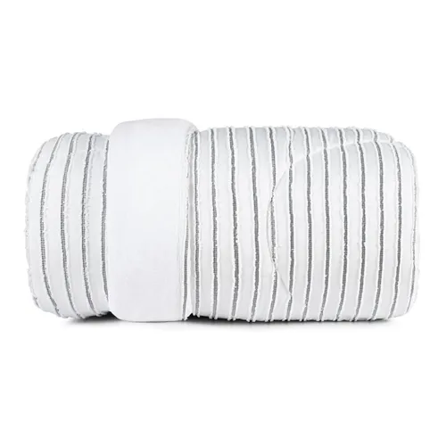 Acolchado Queen - Raya blanco 2,60m x 2,35m en Blanco - Textiles, Uruguay | Decohogar