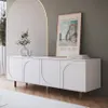 Rack Arco 160cm - Blanco - Muebles para TV, Uruguay | Berna home, vista 6 de 9