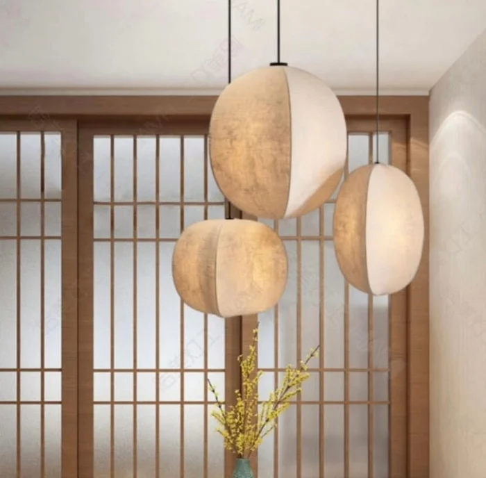 Lampara colgante ZEN - B en Beige - Lámparas colgantes, Uruguay | Simple Deco