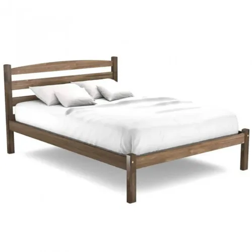 Cama rústica LUIZA – 2 Plazas en Marrón - Dormitorio, Uruguay | Igoa