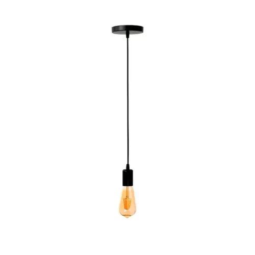 Lámpara Colgante Decorativa Rainbow Negra en Negro - Lámparas colgantes, Uruguay | Unilux