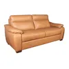 Sofa 3 Cuerpos Cuero-100-natural Marron Laurent Camel en Beige - Sillones y sofás, Uruguay | Divino, vista 2 de 6