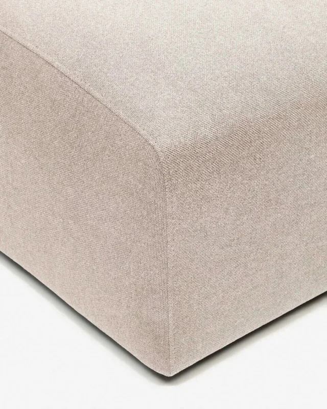 Puf terminal Neom - beige 75 x 89 cm en Beige - Butacas, banquetas y puffs, Uruguay | Kavehome, vista 4