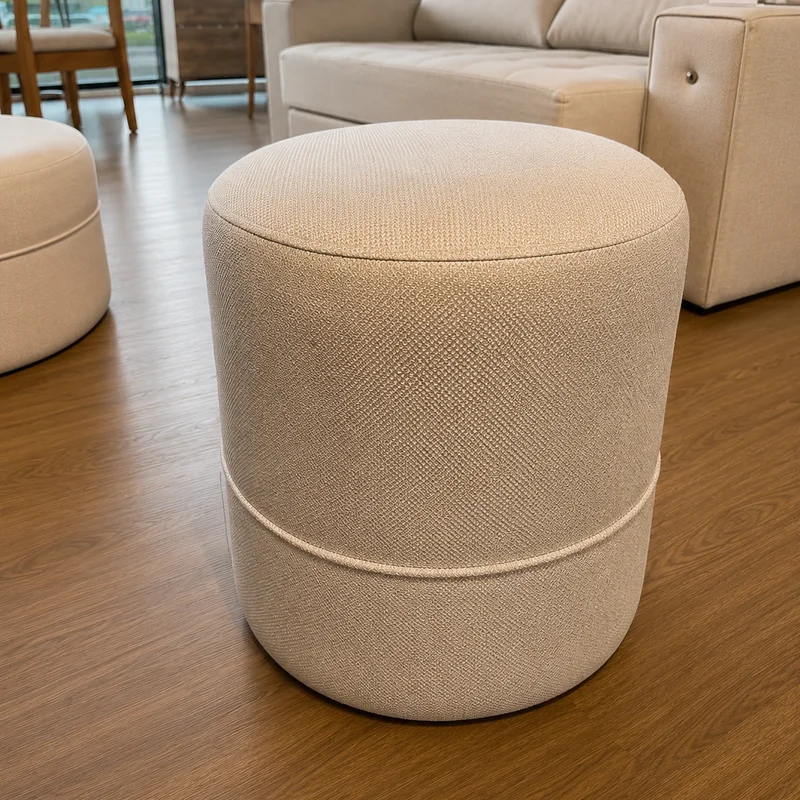 PUFF SOHO III T108 LINO ARENA CLARO en Beige - Sillones y sofás, Uruguay | Balton, vista 4