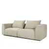 SOFA CORSO 236X105X80CM TELA BEIGE - Sillones y sofás, Uruguay | Vinibel, vista 2 de 2