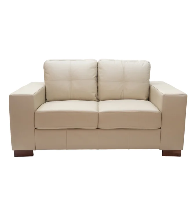 SOFA 100% CUERO - 2 CUERPOS - MODELO DOMINI - PERLA MATE en Perla - Sillones y sofás, Uruguay | Champagne Home, vista 2